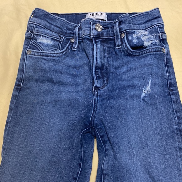 Size 24 denim AGOLDE jeans - Picture 3 of 3